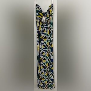 Tj maxx Angie Small Green Blue White Brown Black Dress